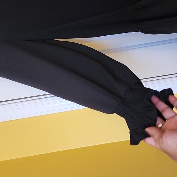 Nine West Black Long Sleeve Swing Dress - Picture 6 of 12